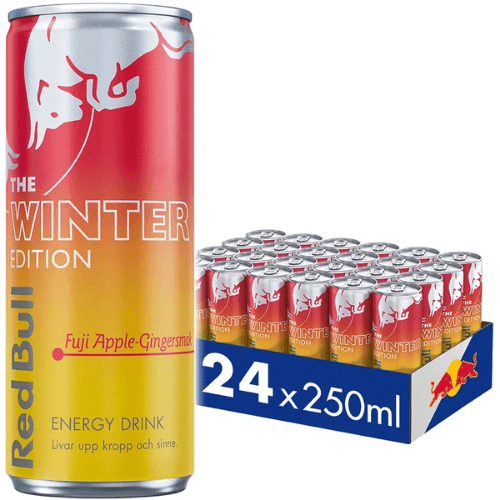 Red Bull Winter Edition Fuji Apple Ginger 12-pack