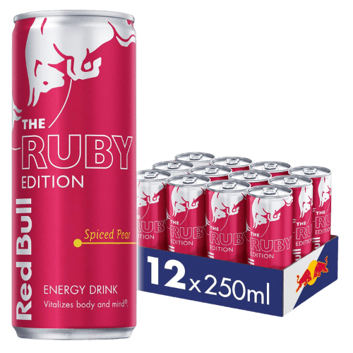 Red Bull Ruby Edition Spiced Pear 12-pack
