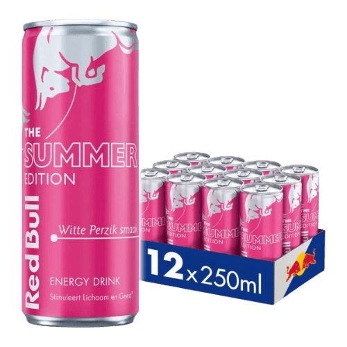 Red Bull Summer Edition White Peach 12-pack