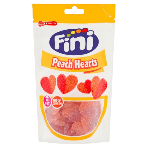 Fini Peach Hearts 16x165g