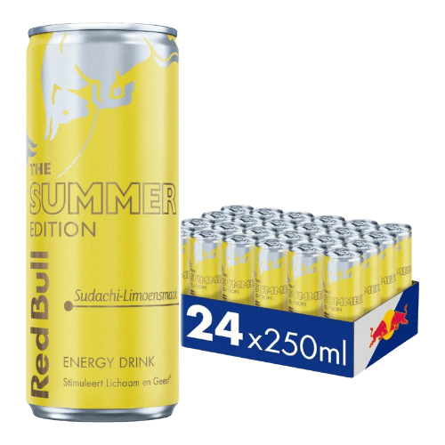 Red Bull Summer Editie Sudachi-Lime 24-pack